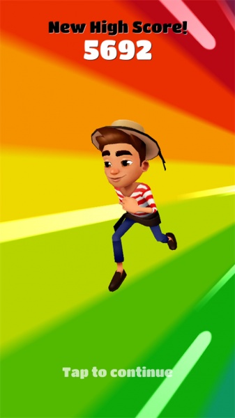 地铁跑酷盲跑版