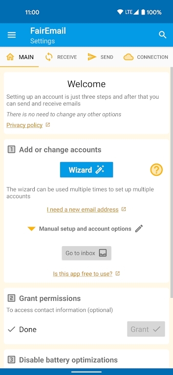 FairEmail应用截图1