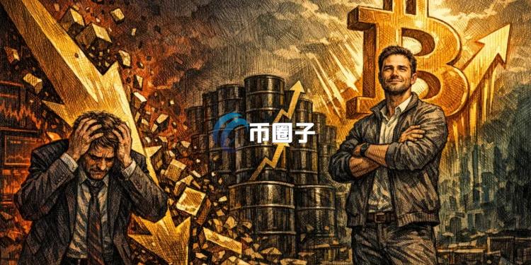 比特币逆势跑赢黄金！原油冲破110美元 美股连续第四周收跌