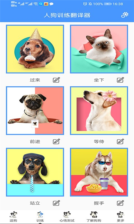 人狗训练翻译器