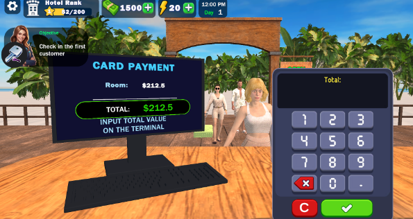 海滩酒店模拟器