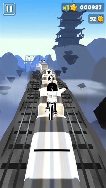 地铁跑酷南枫7.0黑白长安版