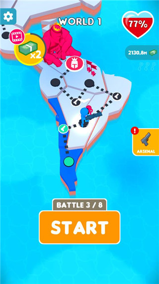 人群防御战争游戏