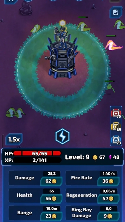 太空防线放置塔防战app下载 v0.4.1