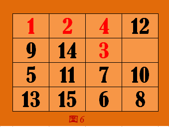 数字华容道技巧6