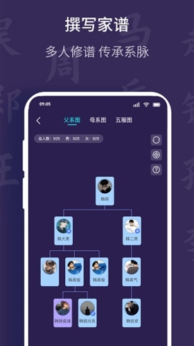 宗谱链app功能