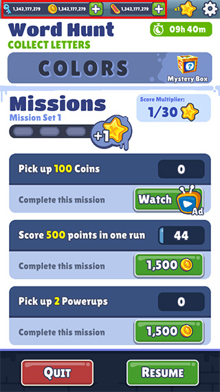 地铁跑酷破解版