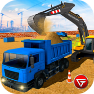 Heavy Excavator Crane Builder-Sand Digger Truck 3D游戏
