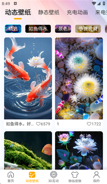 荷花锦鲤壁纸app v1.0.13
