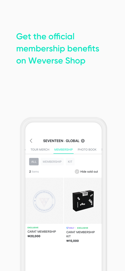 weverse shop安卓版 v1.18.5
