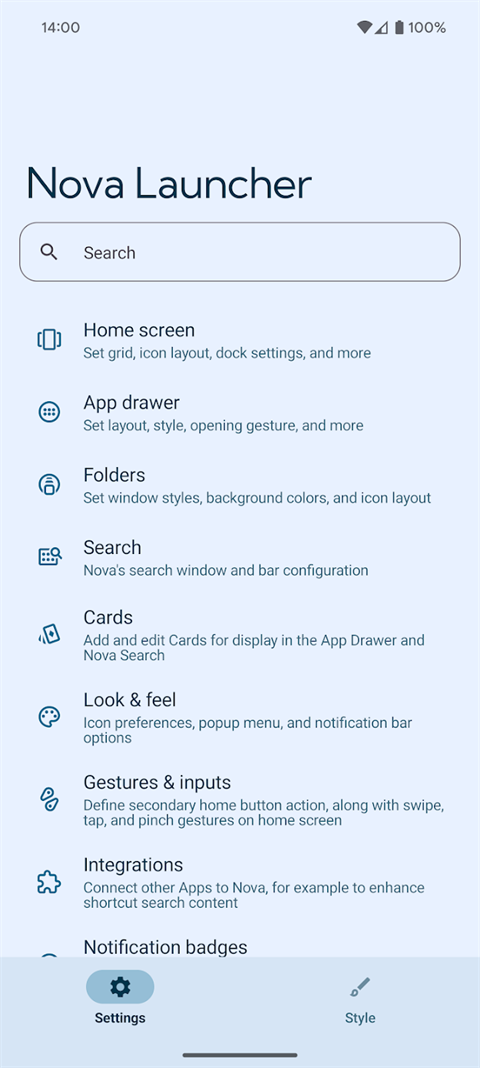 nova启动器最新版 v8.1.1