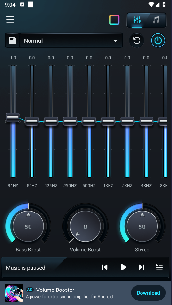 均衡器低音增强器APP(Equalizer) v1.0.0 安卓中文版app