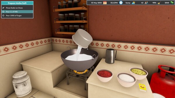 《冰淇淋模拟器》Steam上线 美味冰淇淋店经营