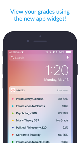 canvas student app v7.5.0