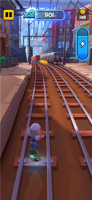 地铁跑酷滑板英雄汉化版