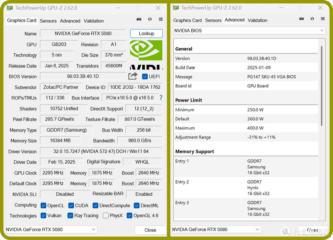 白色海景房内测RTX5080，性能提升不及预期，但好想以原价入手