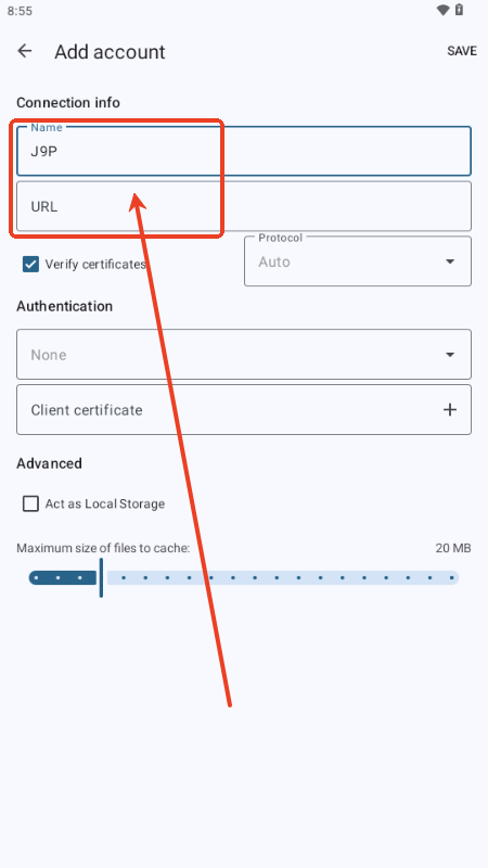 WebDAV Provider