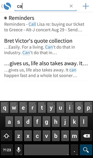 Simplenote app v2.36-rc-2