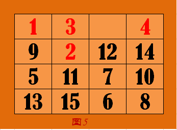 数字华容道技巧5