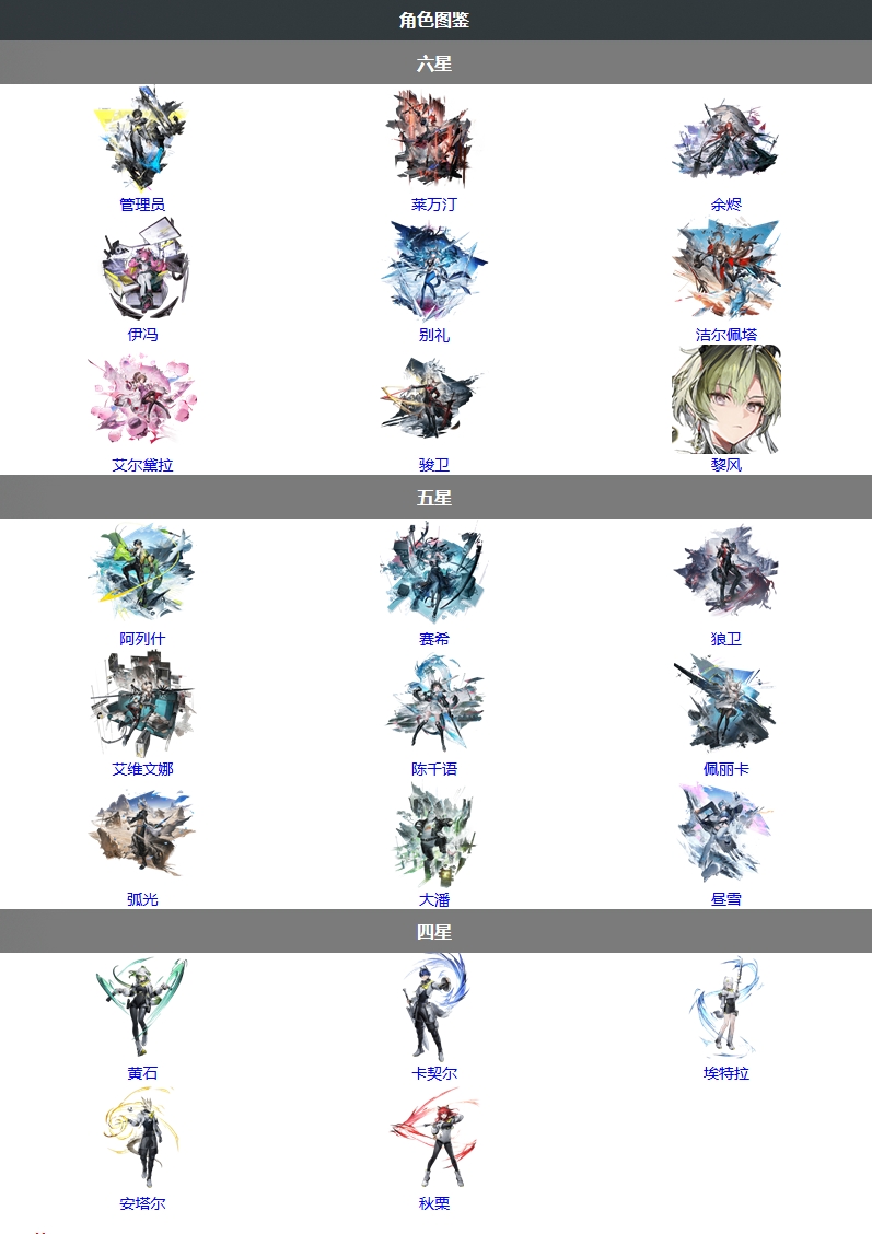 明日方舟终末地手游