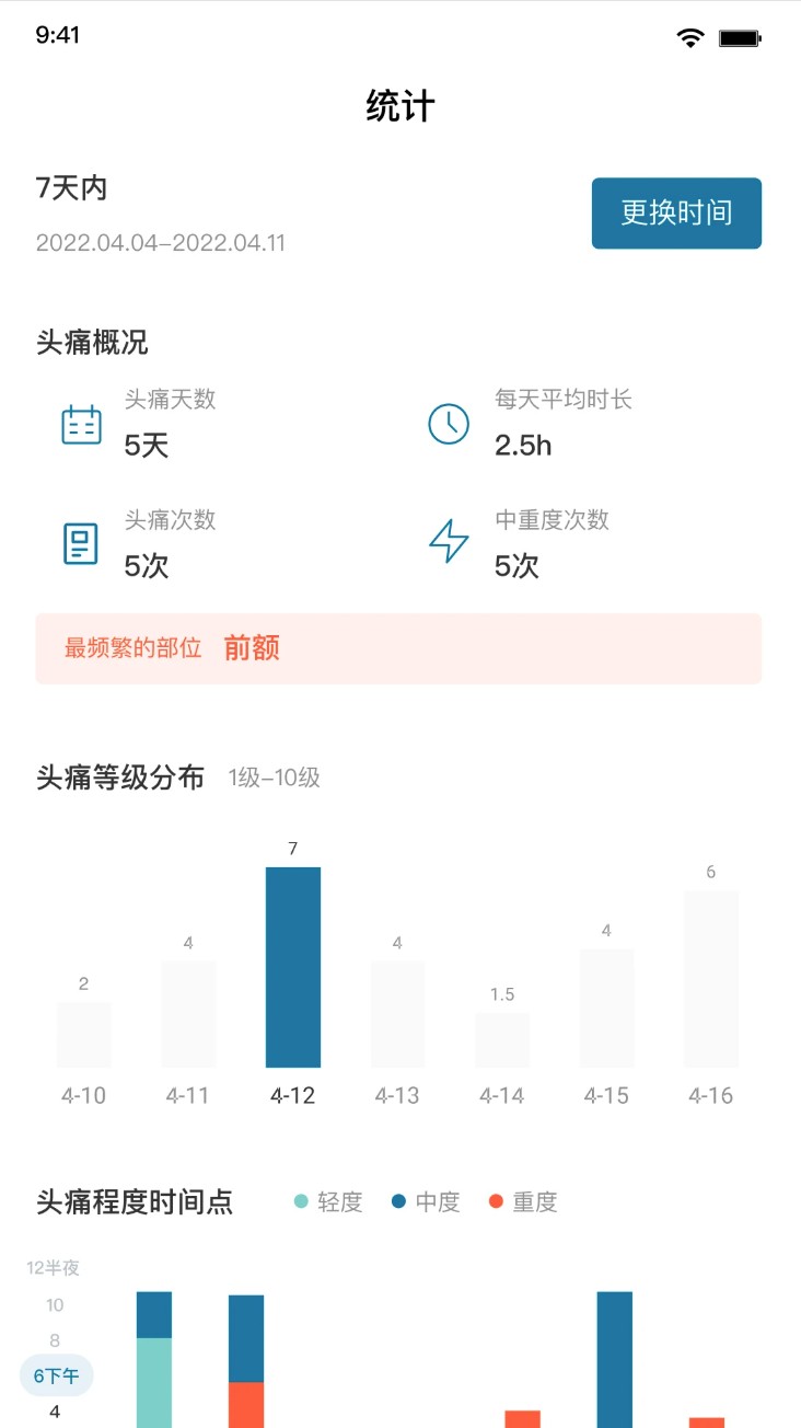 我的头痛日记app官方版下载截图