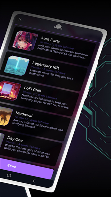 Opera gx浏览器手机官方版下载截图