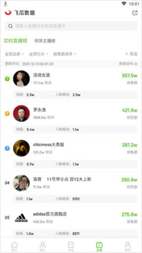 飞瓜数据使用方法4