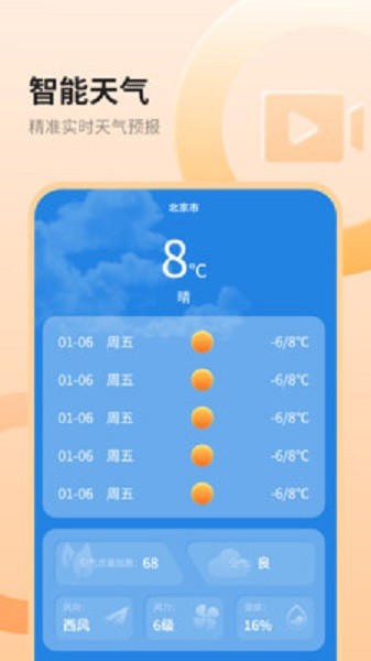 艺术天气APP