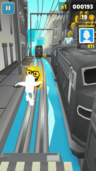 地铁跑酷白色杰克版