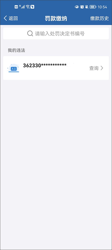 违章查询截图3
