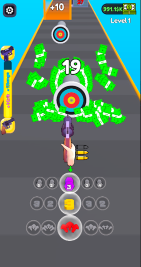 打乱次序射击跑 v1.0手游下载