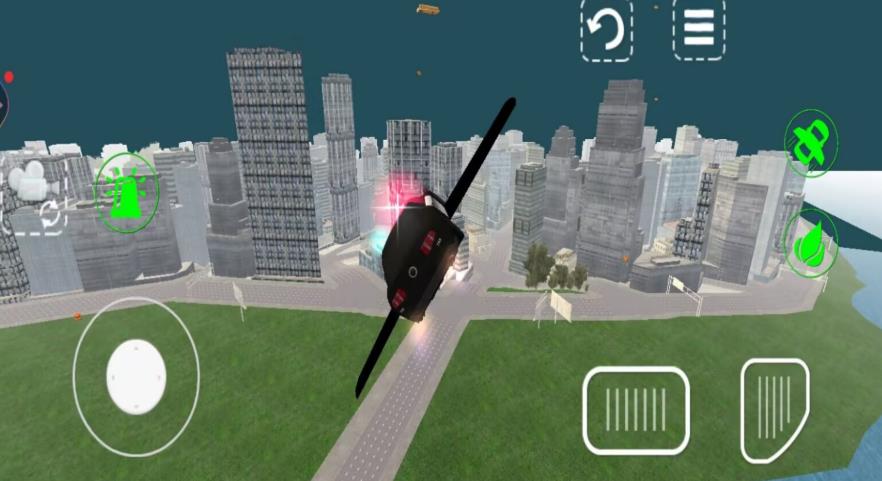 警车飞行驾驶3D手机版