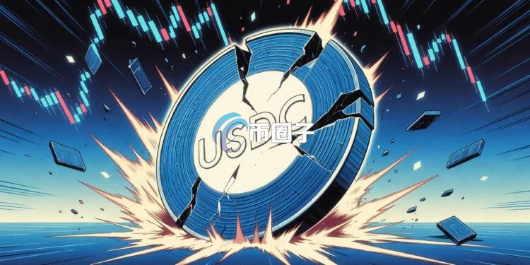 受美国清晰法案封杀稳定币生息和USDT合规冲击！USDC发行商Circle与Coinbase股价齐重挫