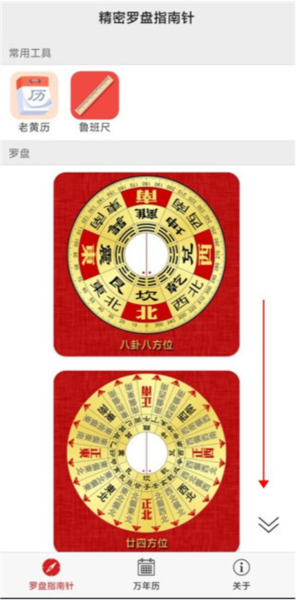 精密罗盘指南针2