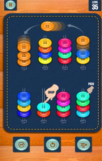 纽扣顺序排列 v1.0手游下载