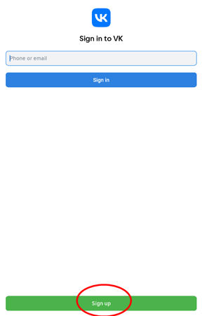 vk交友app注册步骤