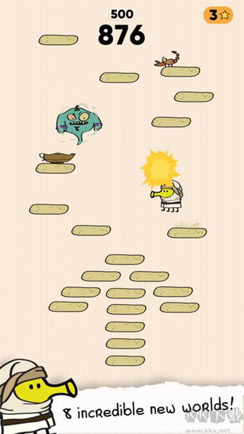 嘟嘟跳2(Doodle Jump 2)汉化版 v1.5.12安卓版 