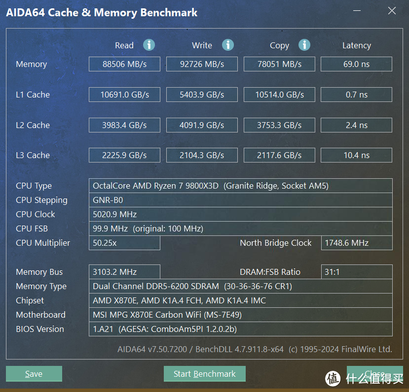 9800X3D有多强？微星MPG X870E暗黑主板装机分享