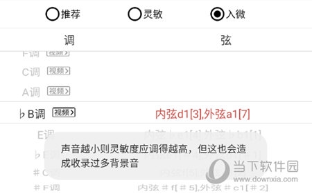 灵敏度低