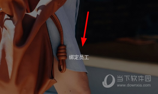 点击最下方的“绑定员工”