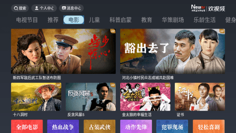 NewTV欢视频电视盒子版