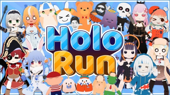 Hololive成员聚首《HoloRun》2月23日登陆Steam平台