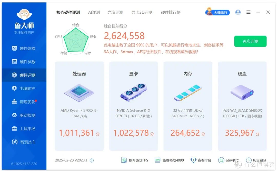 老黄家RTX50系最香的显卡是TA？影驰RTX 5070Ti圣刃OC实测