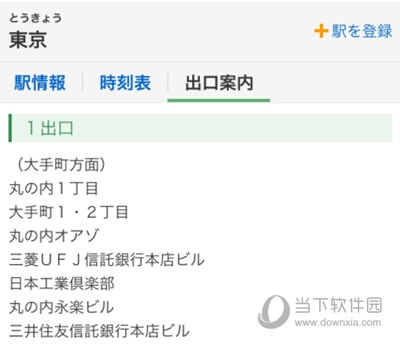 出口和地图