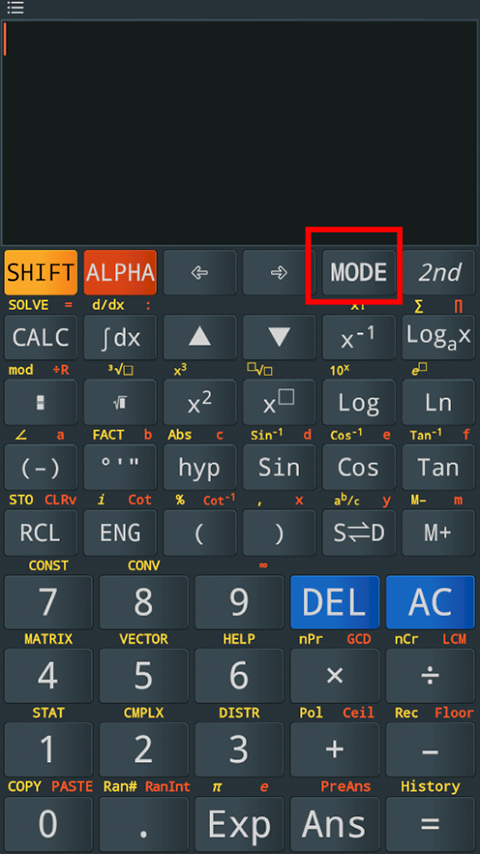 卡西欧计算器分数变小数方式3