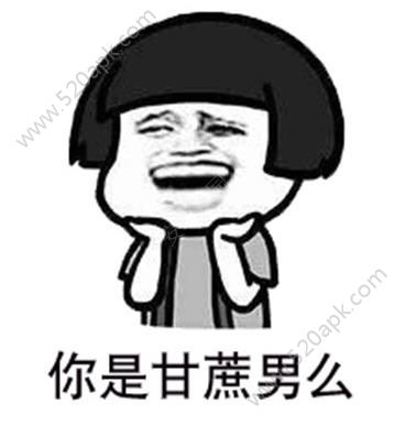 请问你是甘蔗男吗表情包