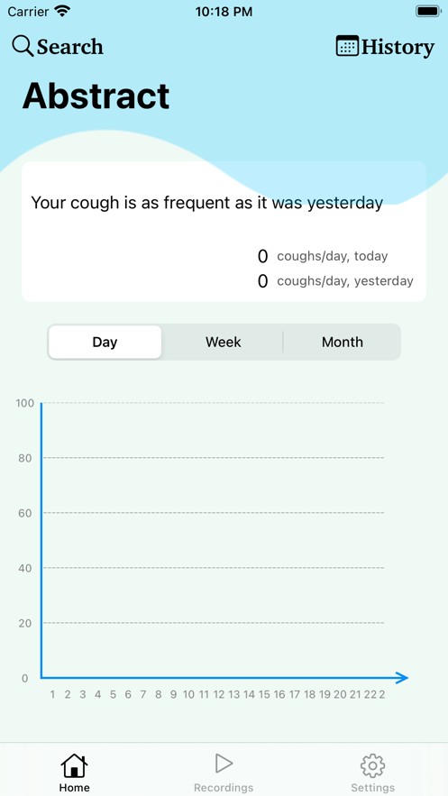 CoughRecorder app 1.0