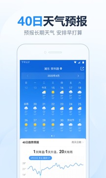 2345天气王40天 v10.9.5安卓版下载