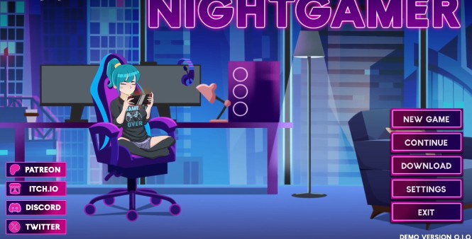 nightgamer电竞少女