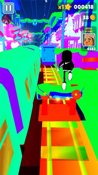 地铁跑酷爆破版